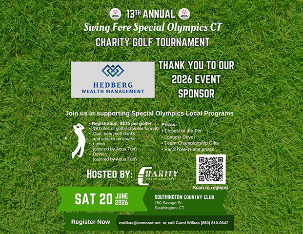 Swing for Special Olympics Golf Tournament Event Sponsor