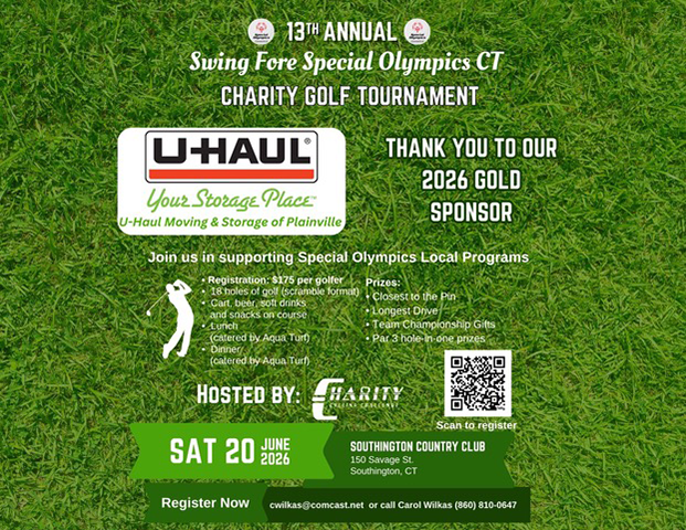 Swing for Special Olympics Golf Tournament Gold Sponsor